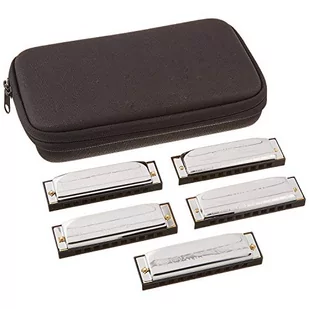 Hohner SPC Progressive Special 20 5-częściowy zestaw Harmonijki Pro z etui - Instrumenty dęte - miniaturka - grafika 1