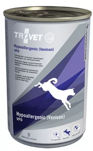 Trovet VPD Hypoallergenic Venison 12x400g - Mokra karma dla psów - miniaturka - grafika 1
