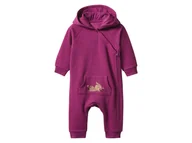 Kombinezony dla dzieci - lupilu Kombinezon niemowlęcy z bawełną (Magenta, 74/80) - lupilu® - miniaturka - grafika 1