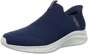 Skechers Męskie trampki 232450 NVY, granatowe dzianina/wykończenie, rozmiar 40, Granatowe wykończenie z dzianiny, 45.5 EU - Trampki męskie - miniaturka - grafika 1