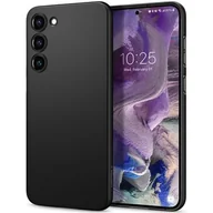 Etui i futerały do telefonów - Spigen Etui AirSkin do Samsung Galaxy S23 Czarny - miniaturka - grafika 1