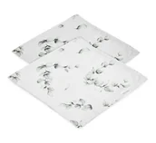 Pieluchy - Qbana mama, Pieluszki muślinowo-bambusowe, Eukaliptus, 2-pak - miniaturka - grafika 1