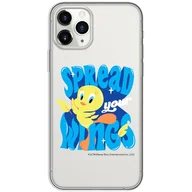 Etui i futerały do telefonów - ERT GROUP etui na telefon Iphone 11 PRO, case oryginalny i oficjalnie licencjonowany przez Looney Tunes, wzór Tweety 014, optymalnie dopasowane, plecki z TPU częściowo przeźroczyste - miniaturka - grafika 1