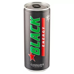 Black Energy Cannabis Gazowany napój energetyzujący 250 ml - Napoje energetyczne i izotoniczne - miniaturka - grafika 1