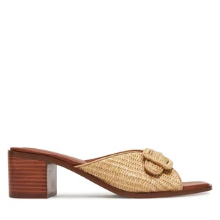 Klapki BOSS Charlize 50542211 Beżowy - Klapki i japonki damskie - miniaturka - grafika 1