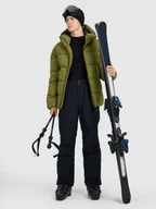 Spodnie narciarskie - 4F Spodnie narciarskie membrana 5000 męskie - czarne XXL - miniaturka - grafika 1