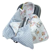 Otulacze - KOCYK DO FOTELIKA NOSIDEŁKA WÓZKA OTULACZ Kerstin - miniaturka - grafika 1