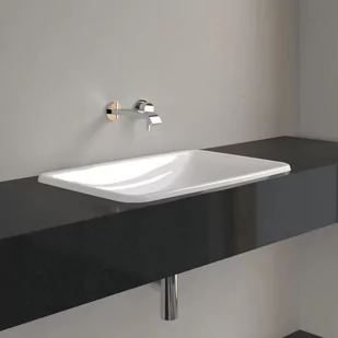 Villeroy & Boch Loop & Friends Umywalka podblatowa 61,5x38 cm z przelewem weiss alpin 4A580001 - Umywalki - miniaturka - grafika 1