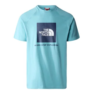 Koszulka The North Face Redbox 0A3BQOIWO1 - niebieska - Koszulki sportowe męskie - miniaturka - grafika 1