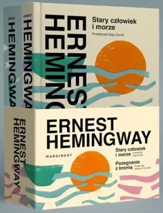 Pakiet Stary człowiek i morze / Pożegnanie z bronią - Ernest Hemingway - Lektury szkoła podstawowa - miniaturka - grafika 1