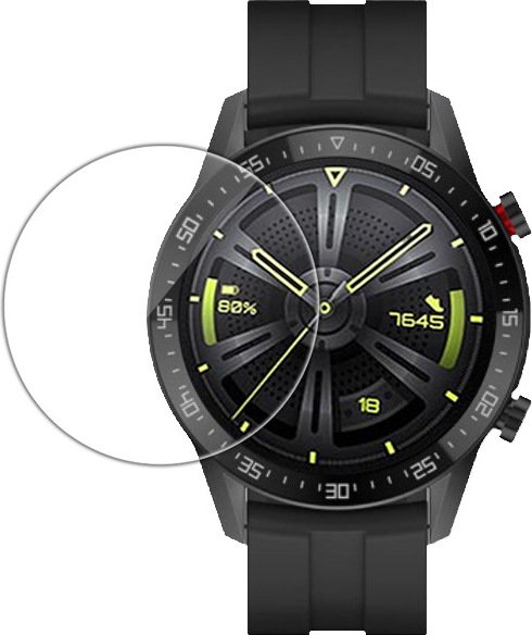 INF Folia ochronna na ekran smartwatcha, 2 sztuki szkła hartowanego 30 mm