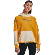 Kurtki i kamizelki sportowe damskie - Damska bluza dresowa UNDER ARMOUR Rival + Fleece Hoodie - miniaturka - grafika 1