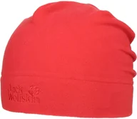 Czapki damskie - Czapka Beanie Real Stuff by Jack Wolfskin, czerwony, One Size - miniaturka - grafika 1