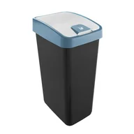 Kosze na śmieci - Kosz na śmieci z naciskaną pokrywą Magne 45 l niebieski keeeper - miniaturka - grafika 1