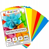 Szkolne artykuły papiernicze - Escuela Papier ksero A4 intensywny 160g - miniaturka - grafika 1