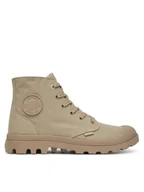 Botki męskie - Palladium Trapery Mono Chrome 73089-272-M Zielony - miniaturka - grafika 1
