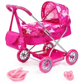 Wózki dla lalek - Bayer Wózek dla lalek 6w1 Smarty 12249AB - miniaturka - grafika 1