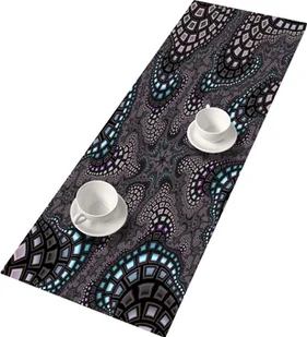 BERTONI filcowy bieżnik, obrus z wzorem ławka dekoracja stołu OCTOPUS 115x40 cm - Obrusy i serwetki - miniaturka - grafika 1