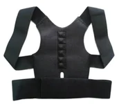 Akcesoria do rehabilitacji - Magnetyczny korektor wad postawy czarny - miniaturka - grafika 1