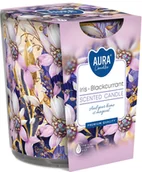 Świece - Świeca zapachowa w szkle BISPOL 22H IRYS - CZARNA PORZECZKA - miniaturka - grafika 1