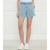 Spodenki damskie - Guess Jeans Szorty | Regular Fit - miniaturka - grafika 1