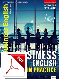 Business English Magazine - Business English In Practice Wersja elektroniczna - Biznes - miniaturka - grafika 1
