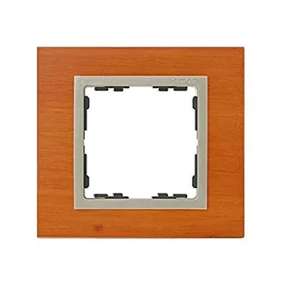 Kontakt Simon Kontakt_Simon Ramka 1x czereśnia / ramka pośrednia szampański mat 82 Nature 82917-67 - Klawisze i ramki - miniaturka - grafika 1