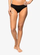 Bielizna sportowa damska - Figi termoaktywne Smartwool Intraknit Bikini Boxed - black - miniaturka - grafika 1