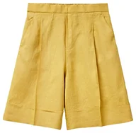 Spodenki damskie - United Colors of Benetton Szorty damskie, Żółty 0v1, XS - miniaturka - grafika 1