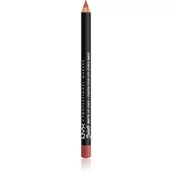 Konturówki do ust - NYX Professional Makeup Professional Makeup Suede Matte Lip Liner odcień 47 Kyoto 1 g - miniaturka - grafika 1