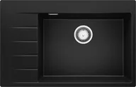 Zlewozmywaki - BRANDE POINT 780-60 BLACK (czarny mat) - miniaturka - grafika 1