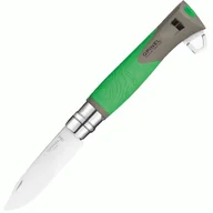 Noże - Nóż składany Opinel Explore No.12 Tick Remover - Green - miniaturka - grafika 1