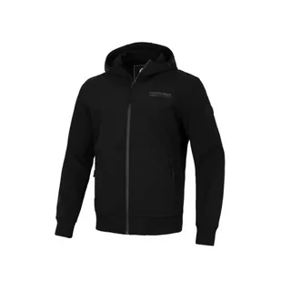 Pit Bull Kurtka Softshell Midway 2 Black - Kurtki i kamizelki sportowe męskie - miniaturka - grafika 1