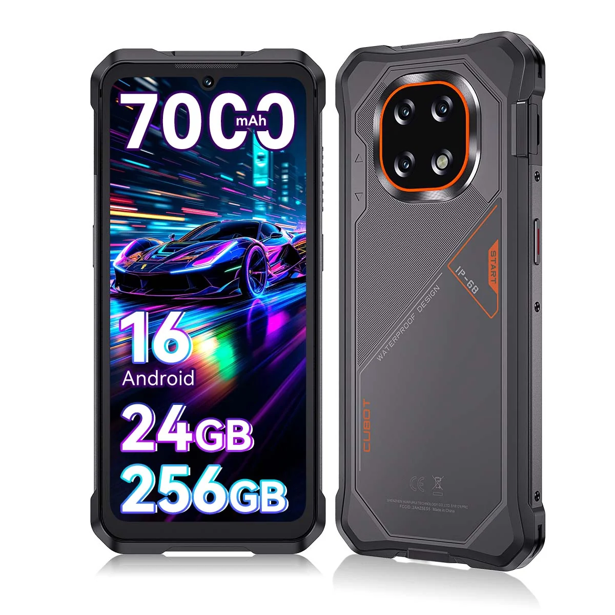 Cubot King Kong ES 5 4G 24/256GB Szary