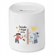 Skarbonki - Skarbonka Dla Dekoratora na Urodziny na Prezent z Nadrukiem ze Zdjęciem + Opakowanie na prezent (wzór 04) - miniaturka - grafika 1