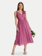 Sukienki - Swing Sukienka koktajlowa 5AJ07600 Różowy Regular Fit - miniaturka - grafika 1