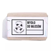 Mydła - Mydło do włosów z olejem rycynowym Cztery Szpaki - miniaturka - grafika 1