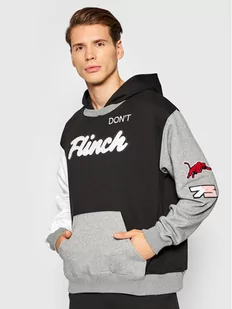Puma Bluza Combine Basketball 532102 Czarny Regular Fit - Bluzy sportowe męskie - miniaturka - grafika 1