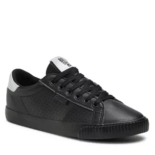 Sneakersy damskie - Big Star Sneakersy HH274074 Black/Silver - grafika 1