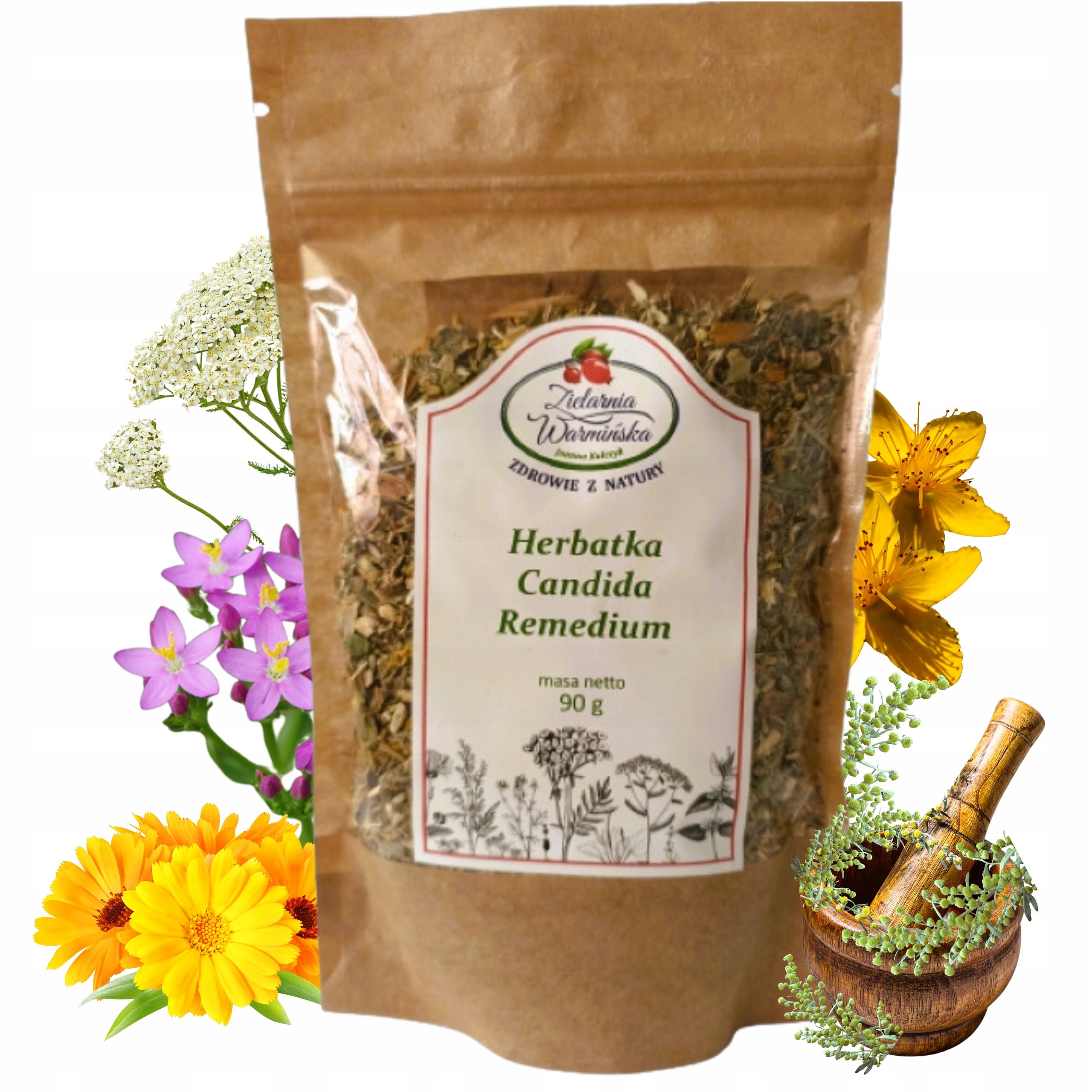 Zioła Candida Remedium Przeciw Grzybom Kandydoza
