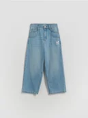 Spodnie i spodenki dla chłopców - Reserved - Jeansy baggy - niebieski - miniaturka - grafika 1