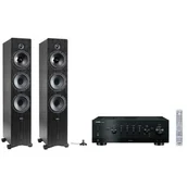 Zestawy stereo - Zestaw stereo YAMAHA MusicCast R-N800A + INDIANA Line Tesi 661 Czarny - miniaturka - grafika 1