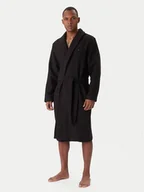 Szlafroki męskie - Tommy Hilfiger Szlafrok UM0UM03524 Czarny - miniaturka - grafika 1