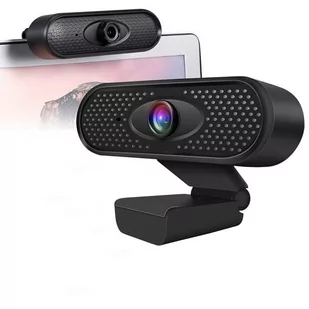 Strado Kamera internetowa WebCam 8821 z mikrofonem (Czarna) DNWEBCAM8821 - Kamery internetowe - miniaturka - grafika 1