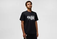 Koszulki męskie - Nike Air Jordan Brand Graphic Crew 3 Black - miniaturka - grafika 1