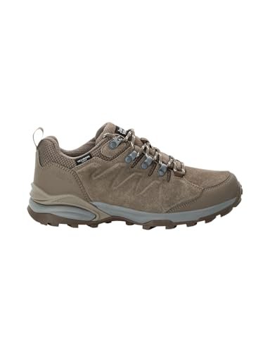 Jack Wolfskin Refugio Texapore Low W damskie buty trekkingowe, chestnut, 35.5 eu