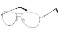 Okulary korekcyjne, oprawki, szkła - Sunoptic Okulary oprawki Pilotki metalowe korekcyjne 699E - miniaturka - grafika 1