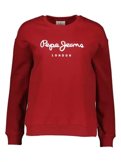 Bluzy damskie - Pepe Jeans Bluza w kolorze czerwonym - grafika 1