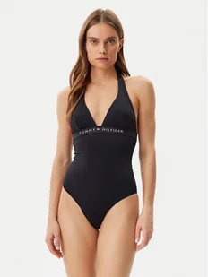 Tommy Hilfiger Strój kąpielowy UW0UW05850 Czarny - Stroje kąpielowe - miniaturka - grafika 1