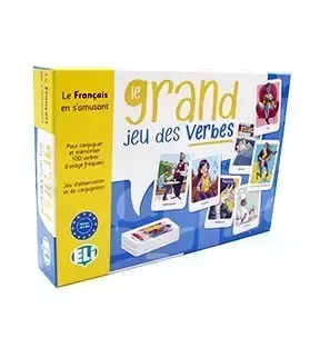 Gra językowa Francuski Le Grand Jeu des Verbes - Książki do nauki języka francuskiego - miniaturka - grafika 2